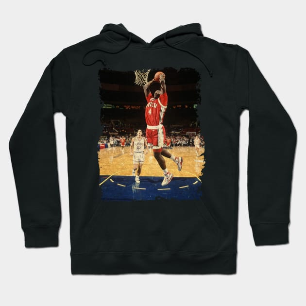 Throwback Thursday NCAA Kicks Stacey Augmon, Larry Johnson And The UNLV Runnin’ Rebel Hoodie by Omeshshopart